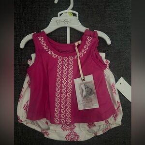 Jessica Simpson 0-3 months two piece set